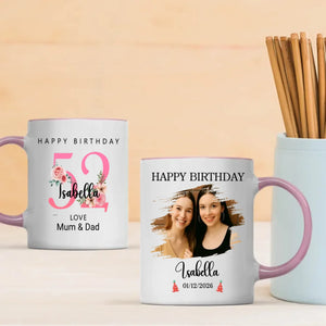 Cheers to 52 Years – Custom Birthday Mug with a Twist of Fun | 89Prints