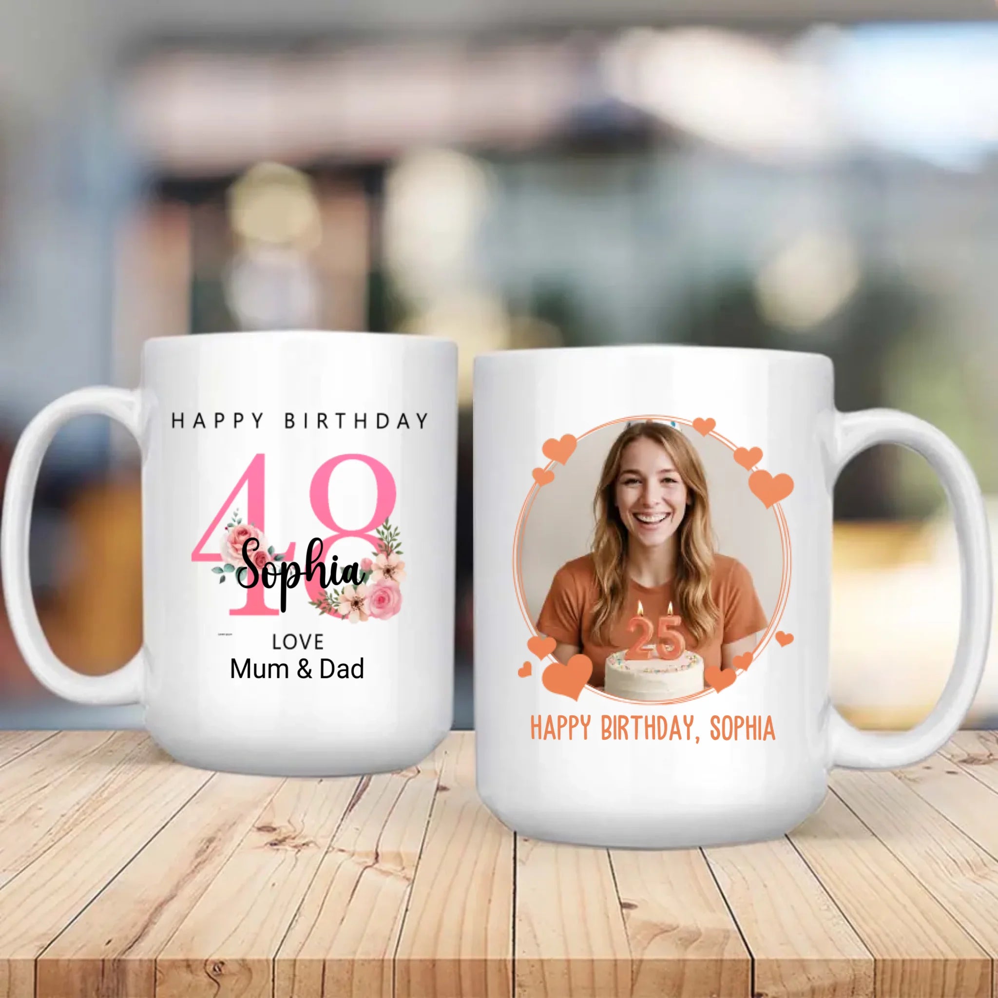 Celebrate 48 Years of Light and Love – Custom Birthday Mug - 89Prints