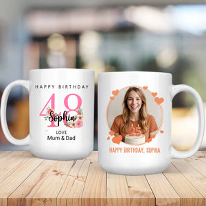 Celebrate 48 Years of Light and Love – Custom Birthday Mug - 89Prints