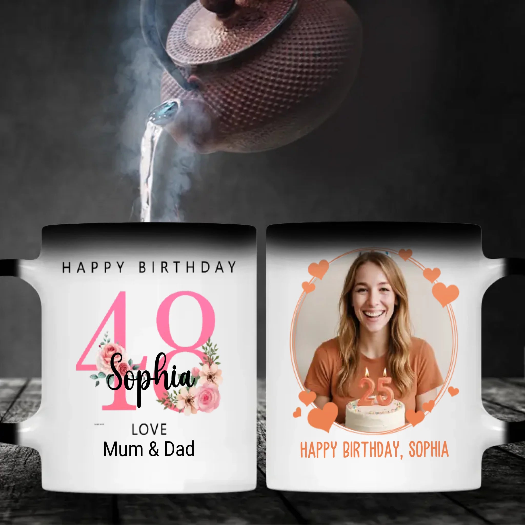 Celebrate 48 Years of Light and Love – Custom Birthday Mug - 89Prints