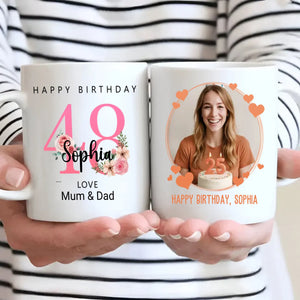 Celebrate 48 Years of Light and Love – Custom Birthday Mug - 89Prints
