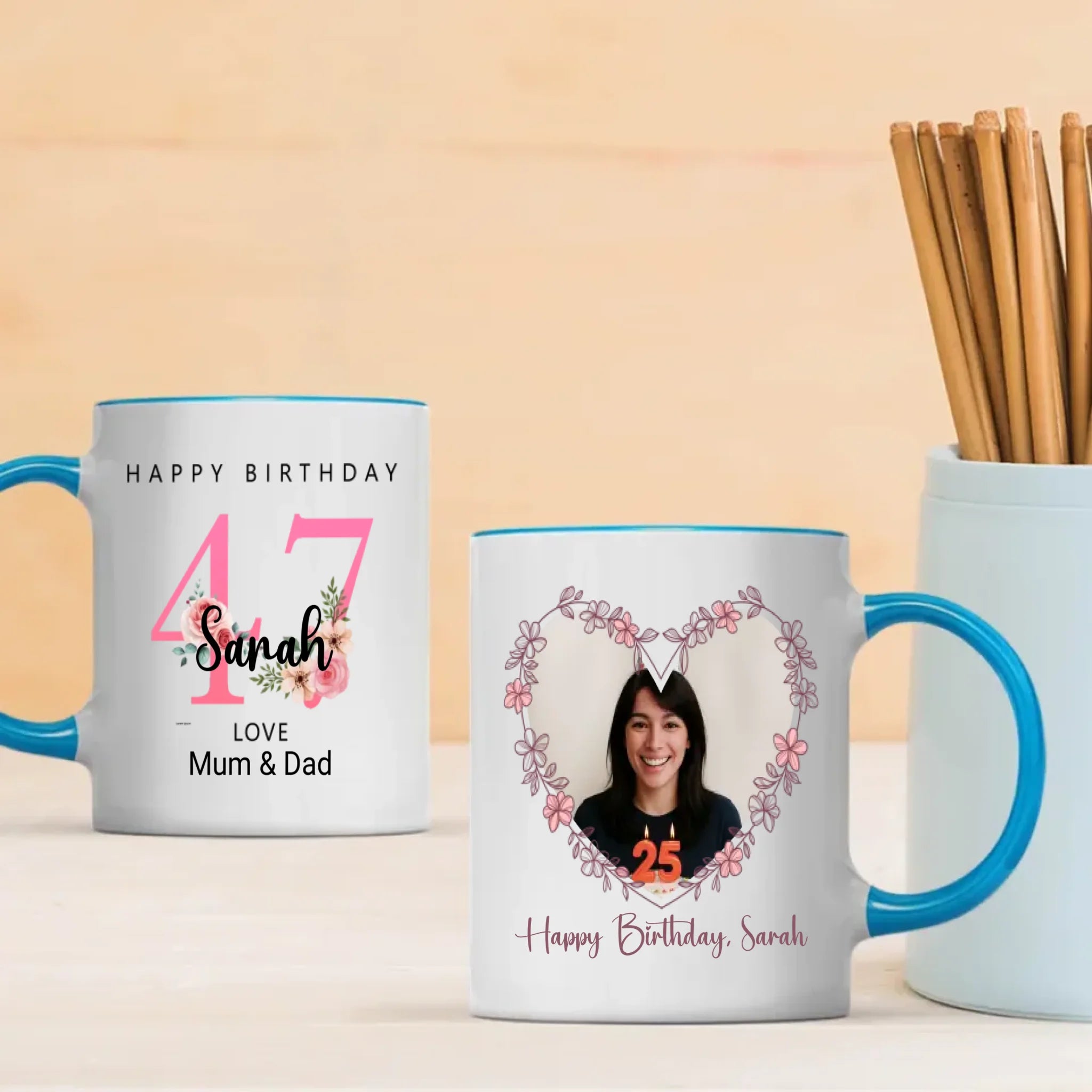 47th& Still Rockin’ – Custom Birthday Mug | 89Prints