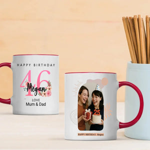 Vintage 46th  – Classic Custom Birthday Mug - 89Prints