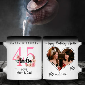 Cheers to 45 – Personalized Birthday Mug | 89Prints