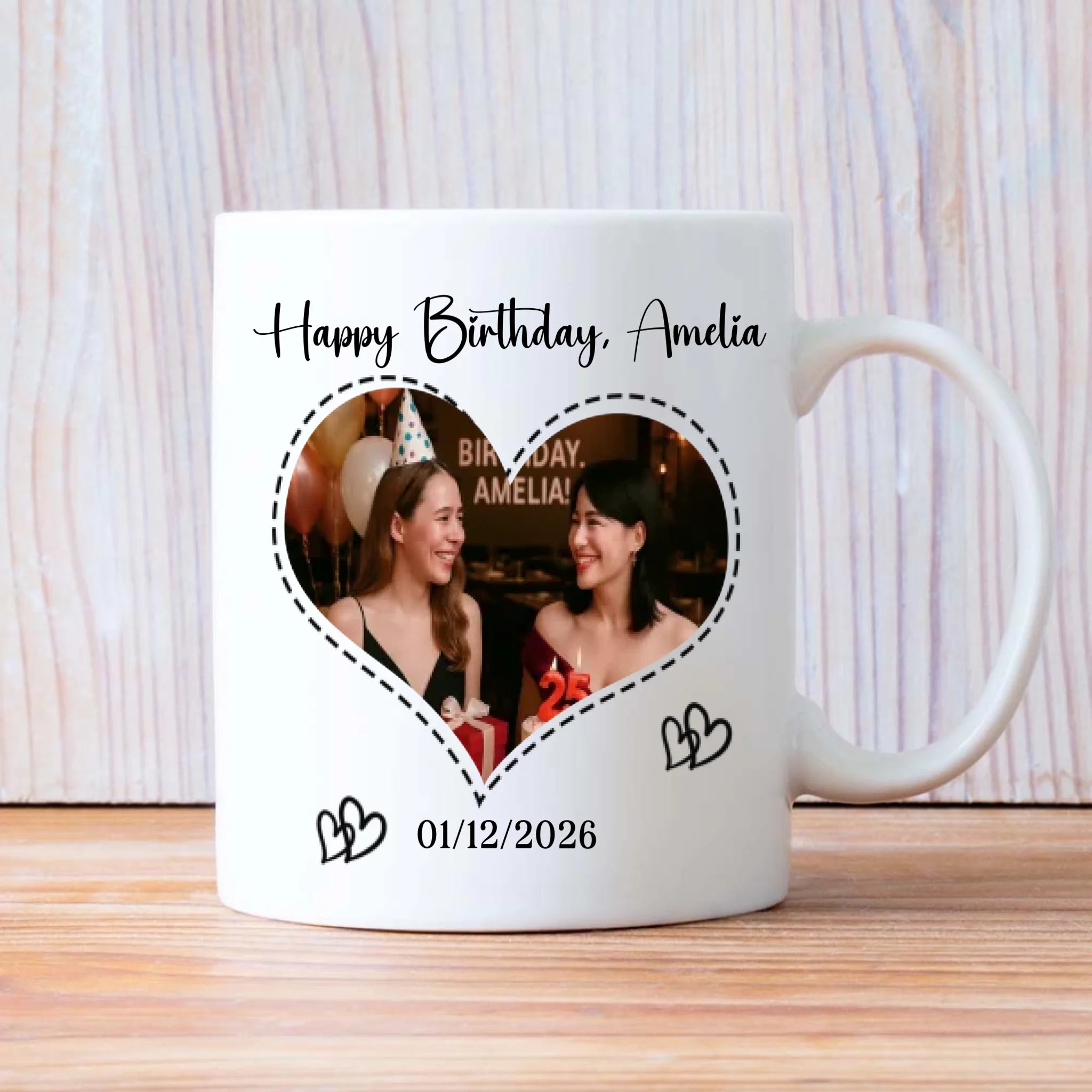Cheers to 45 – Personalized Birthday Mug | 89Prints