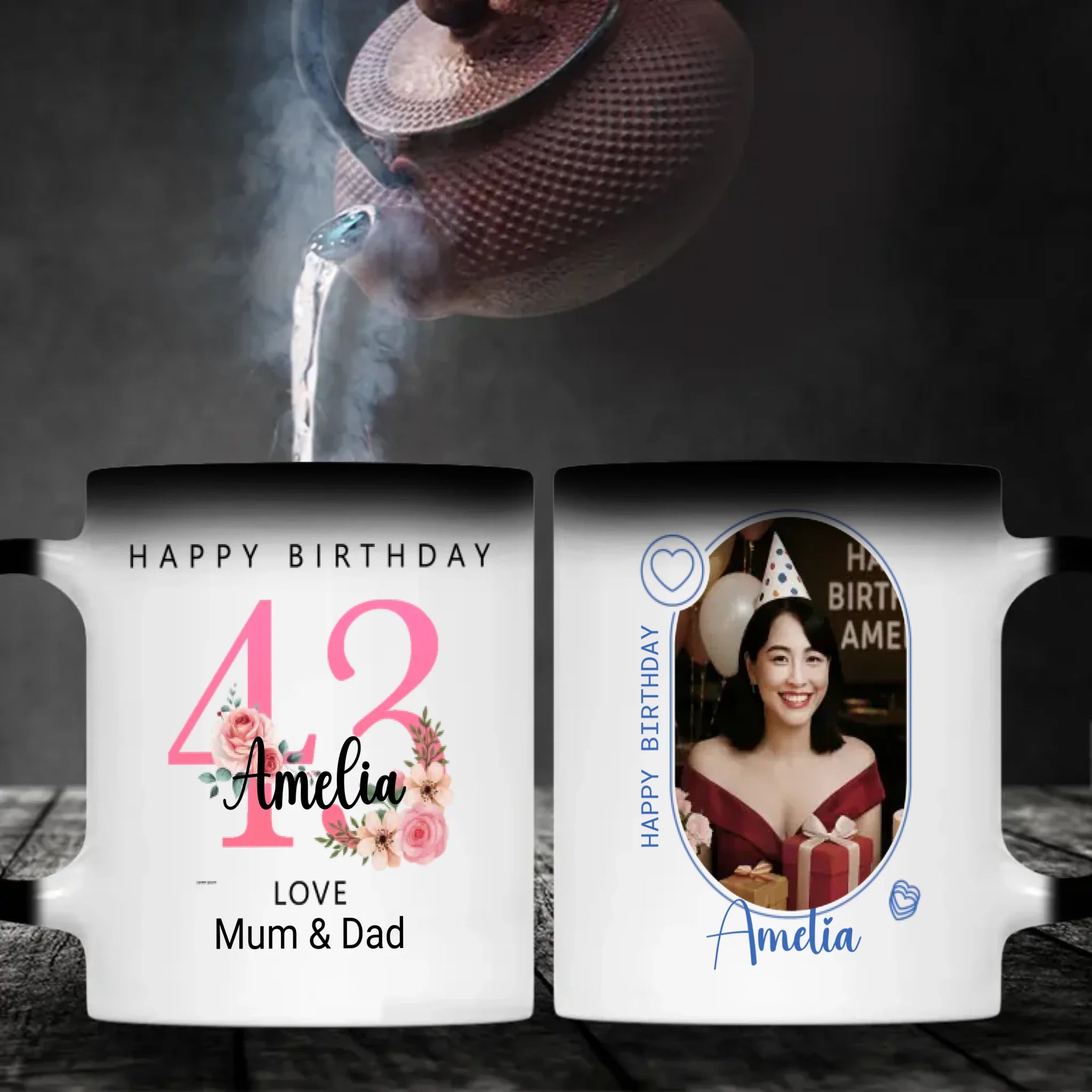 Personalized 43rd Birthday Mug – Celebrate Success and Spirit - 89Prints