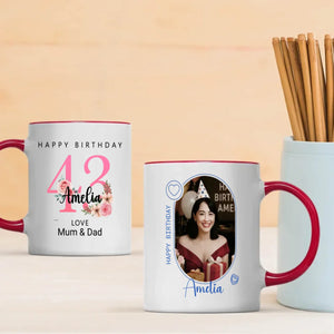 Personalized 43rd Birthday Mug – Celebrate Success and Spirit - 89Prints