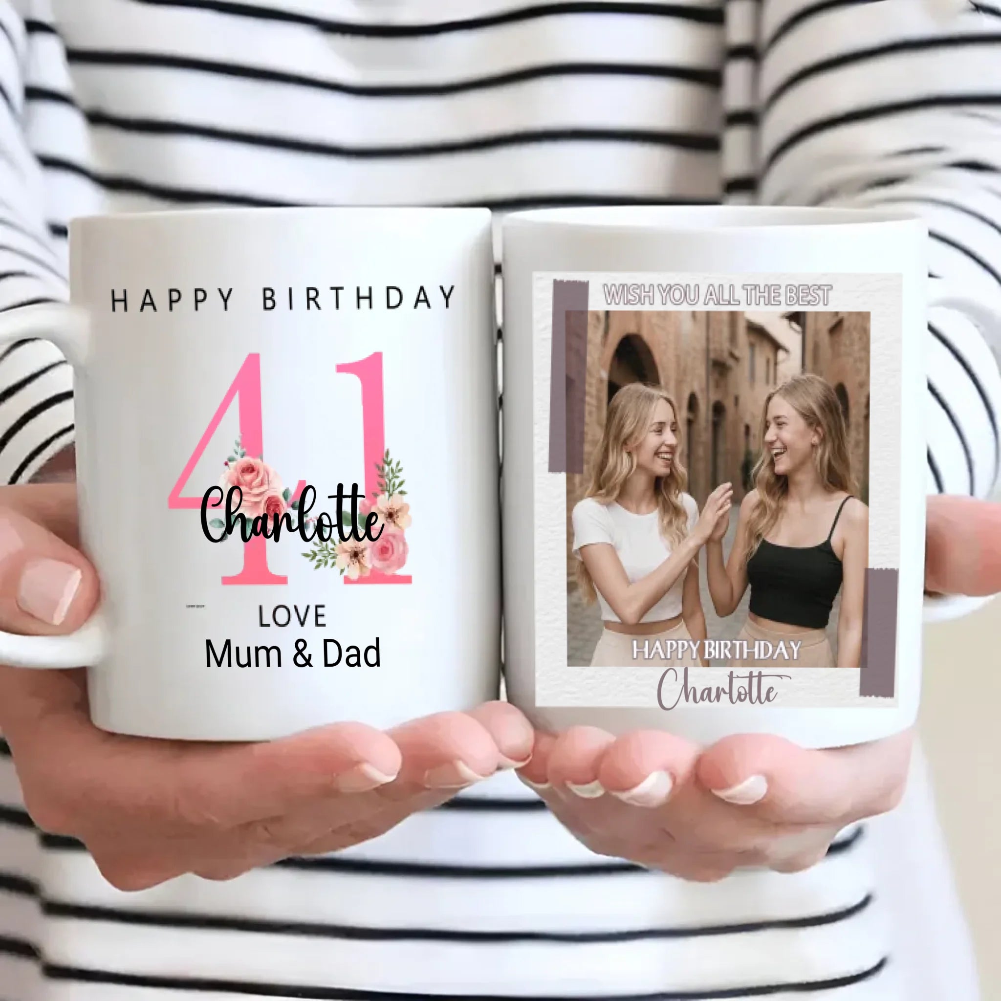 41th & Still Fabulous – Custom Birthday Mug - 89Prints
