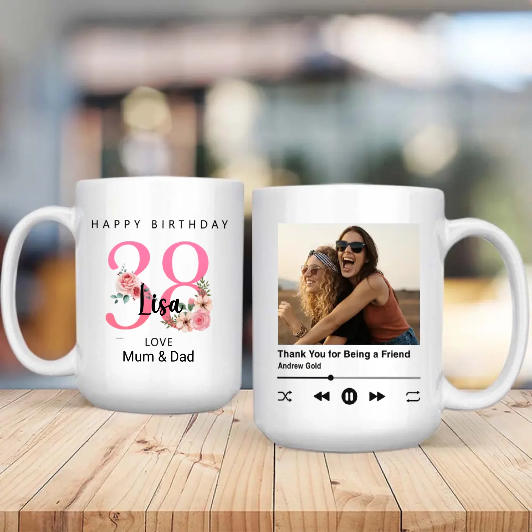 38th and Feeling Great – Personalized Birthday Mug for Her or Him | 89Prints