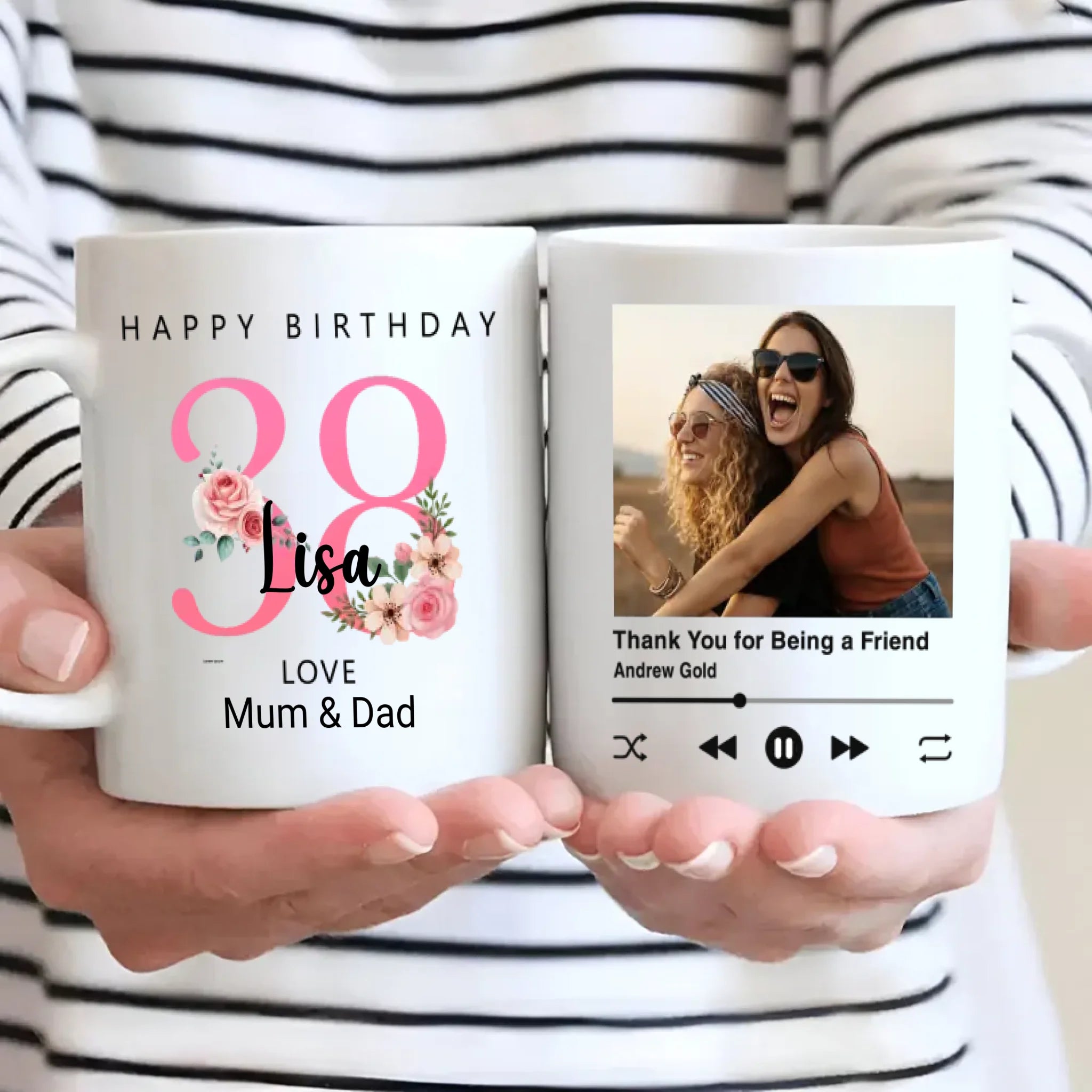 38th and Feeling Great – Personalized Birthday Mug for Her or Him | 89Prints