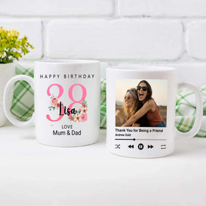 38th and Feeling Great – Personalized Birthday Mug for Her or Him | 89Prints