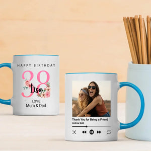 38th and Feeling Great – Personalized Birthday Mug for Her or Him | 89Prints