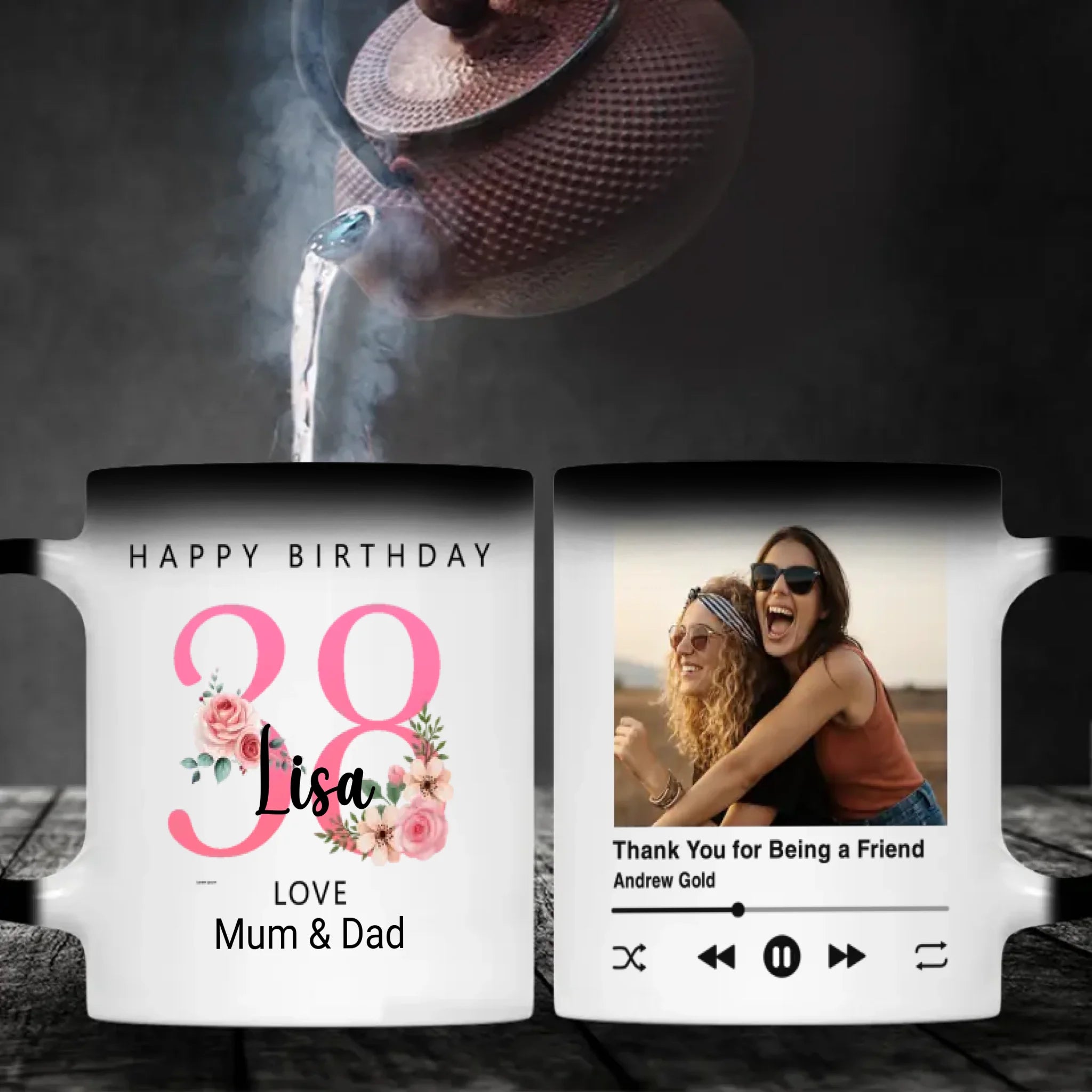 38th and Feeling Great – Personalized Birthday Mug for Her or Him | 89Prints