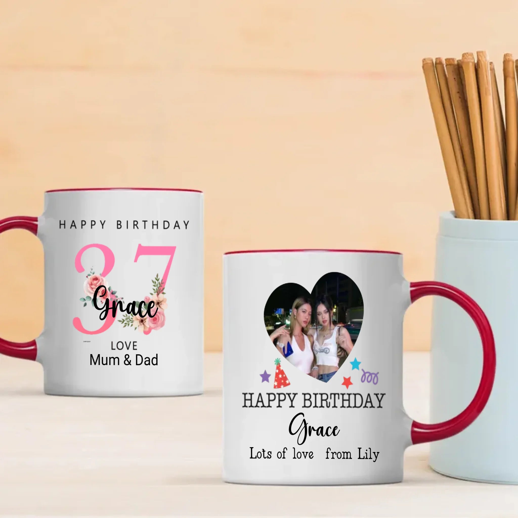 Turning 37th with Grace – Personalized Birthday Gift | 89Prints
