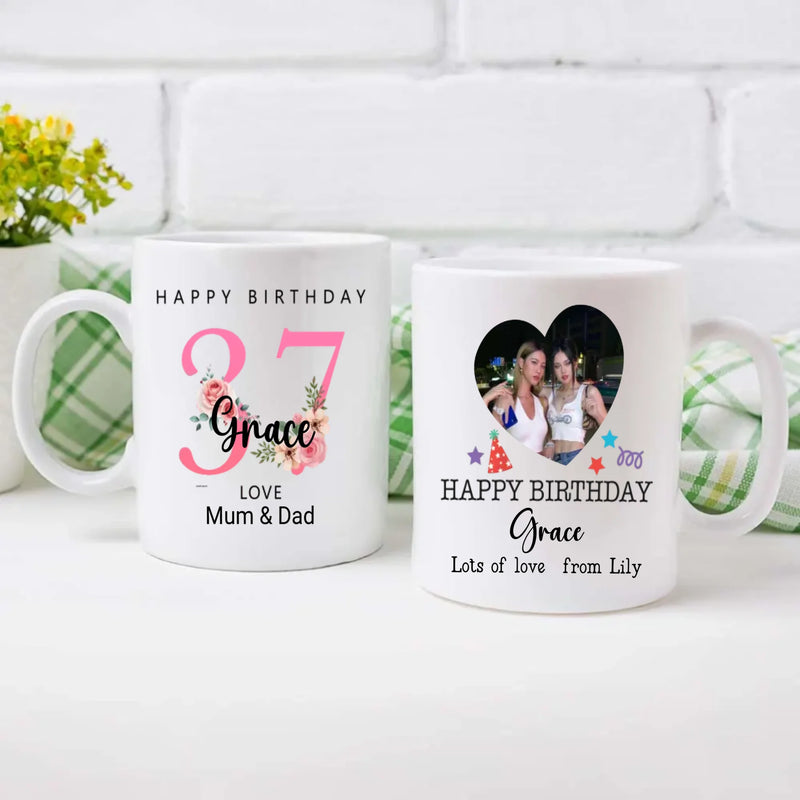 Turning 37th with Grace – Personalized Birthday Gift | 89Prints