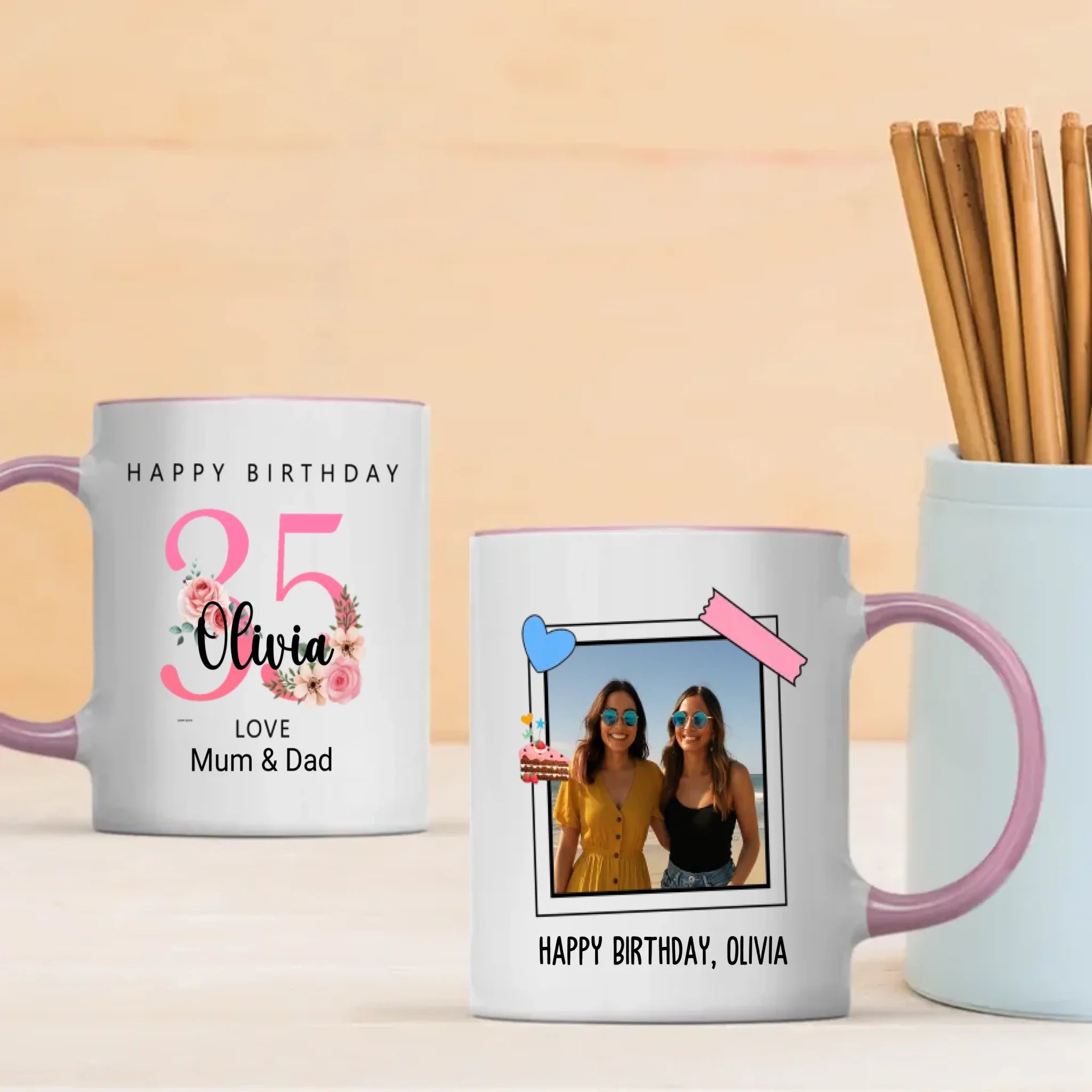 Simply Loved at 35th – Personalized Birthday Gift - 89Prints