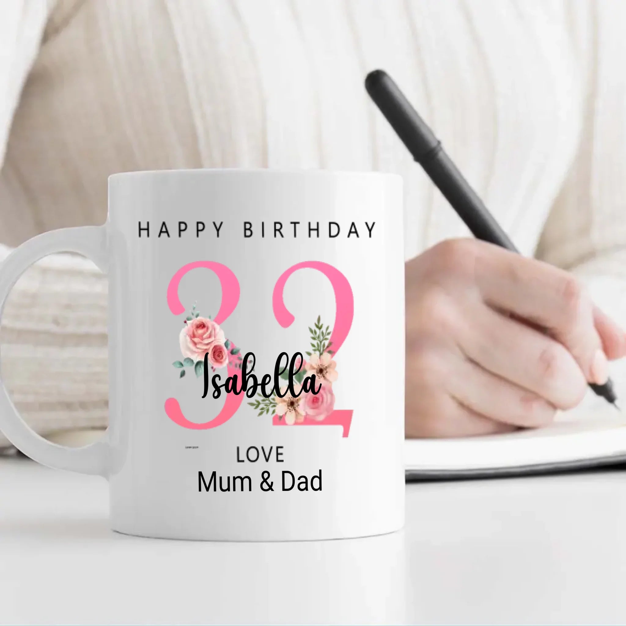 32 Looks Good on You – Custom Birthday Mug - 89Prints