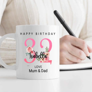 32 Looks Good on You – Custom Birthday Mug - 89Prints