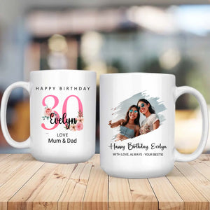 Hello 30 – Custom Birthday Mug for the New Chapter - 89Prints