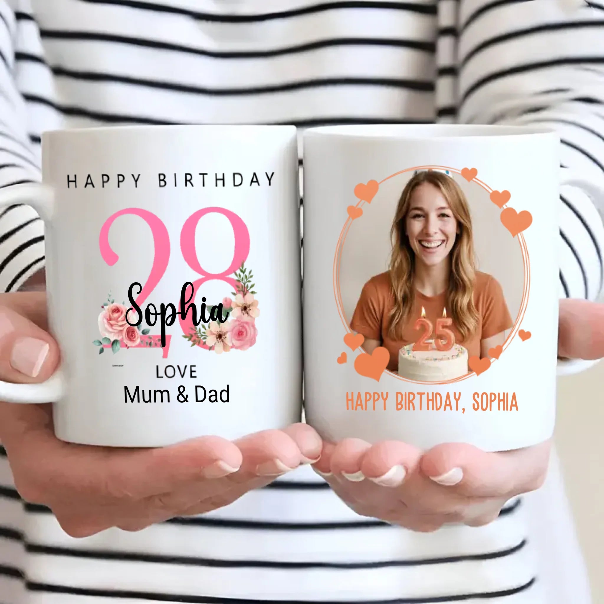 Hello 28th – Personalized Birthday Mug for a Bright Year | 89Prints