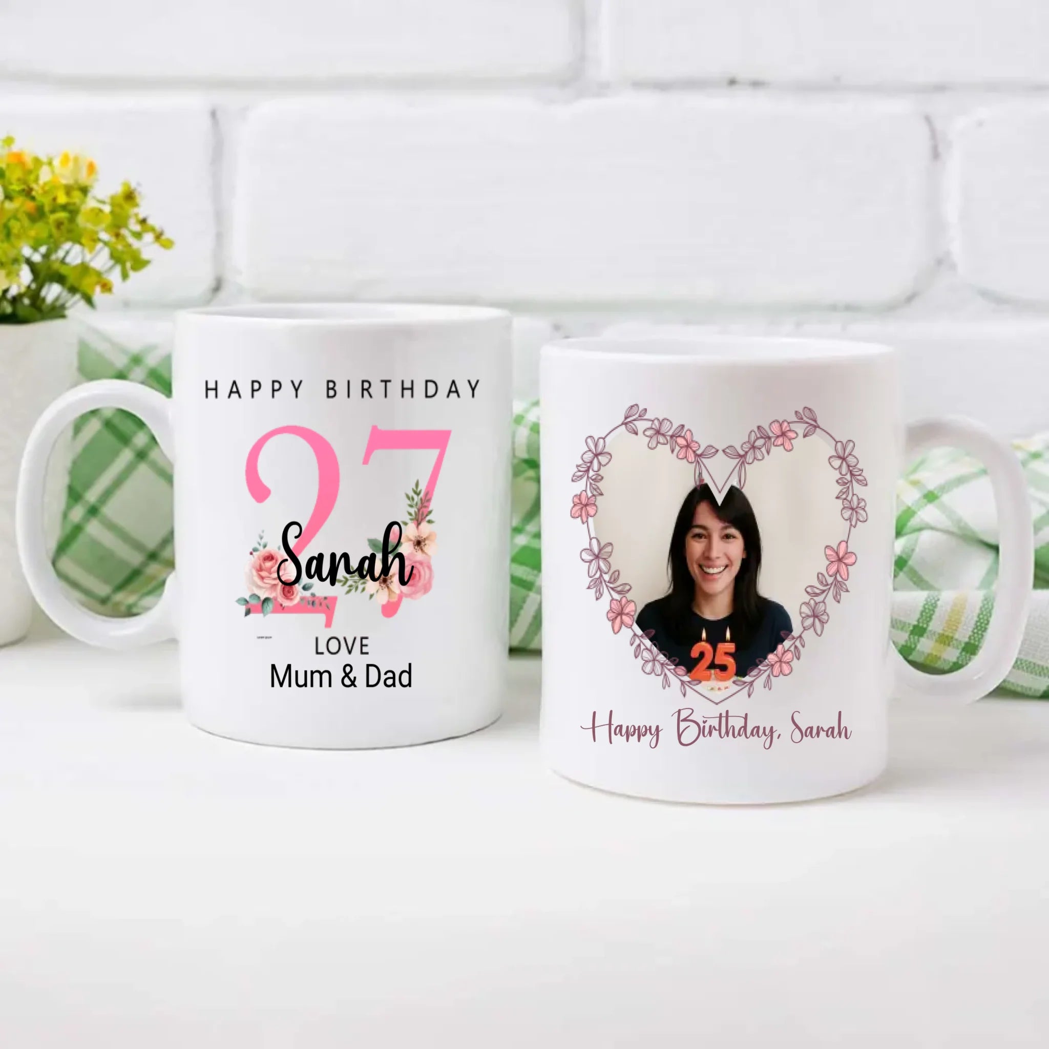27th and Loving the Journey – Custom Birthday Mug For Her or Him | 89Prints