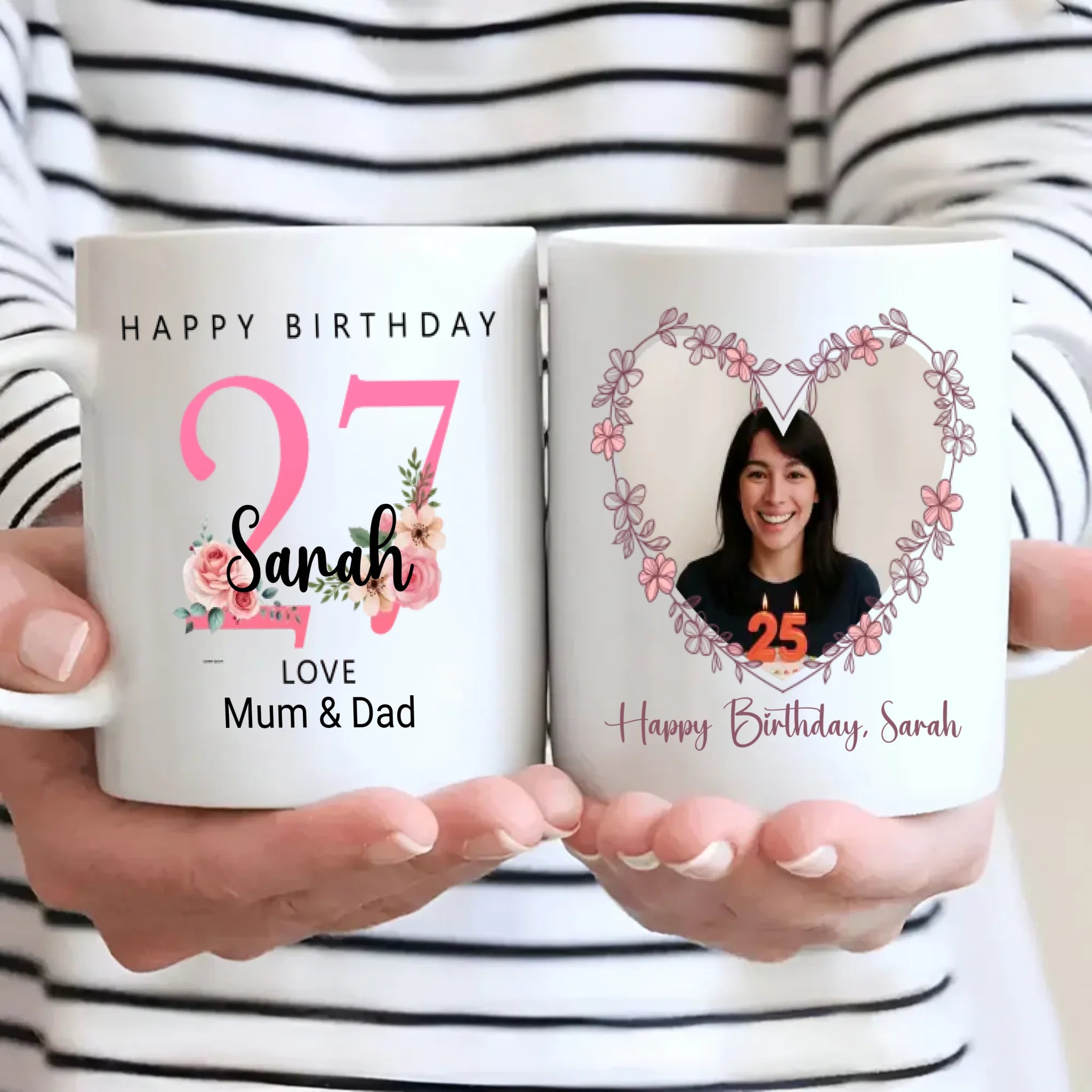27th and Loving the Journey – Custom Birthday Mug For Her or Him | 89Prints