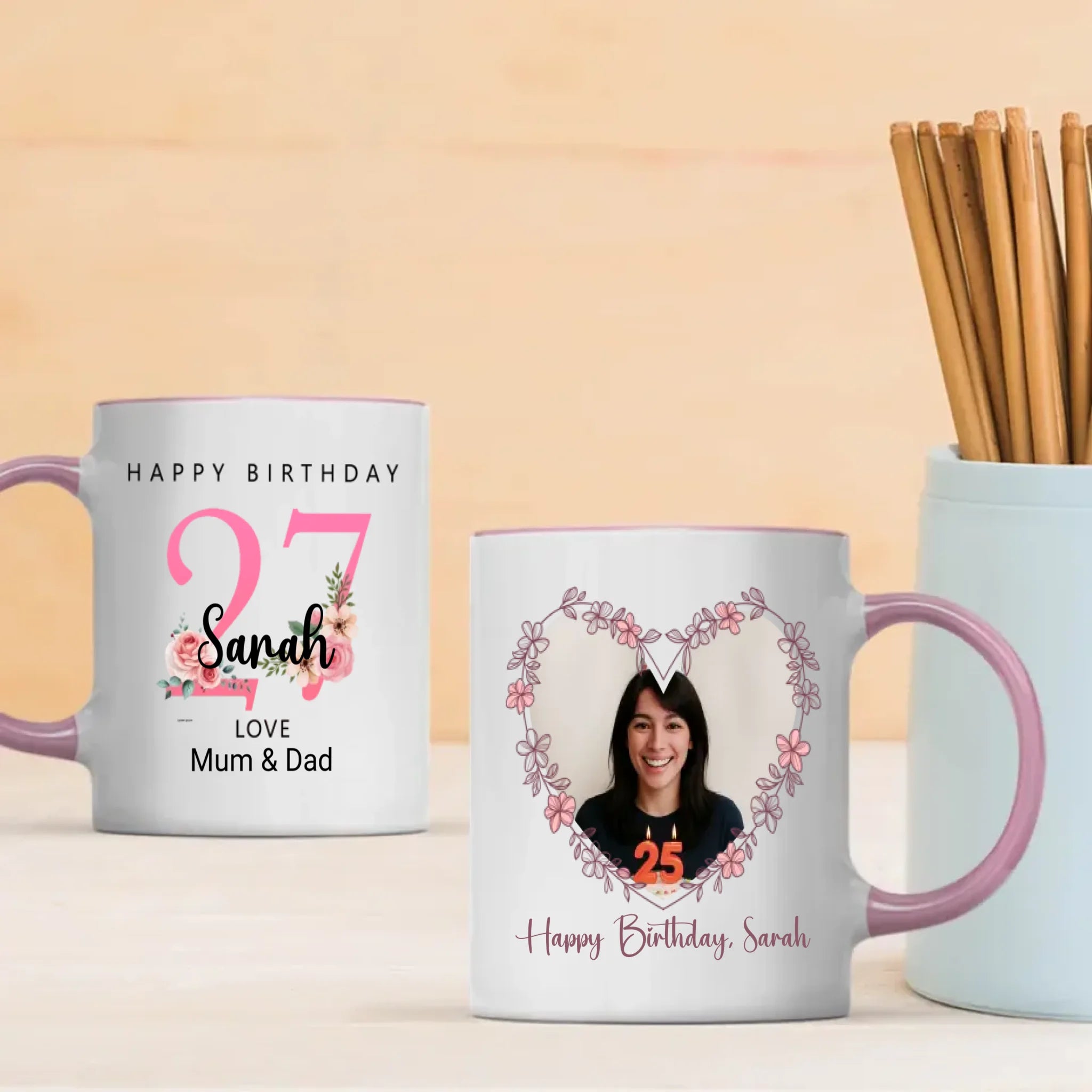 27th and Loving the Journey – Custom Birthday Mug For Her or Him | 89Prints