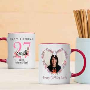 27th and Loving the Journey – Custom Birthday Mug For Her or Him | 89Prints