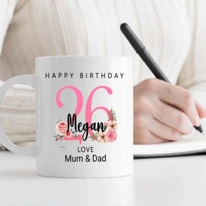 26th Looks Amazing on You – Personalized Birthday Mug | 89Prints