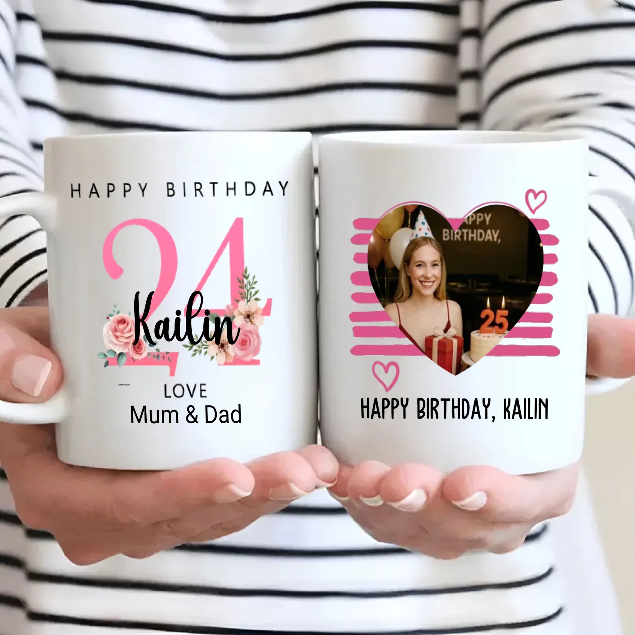 24th, Focused, and Flourishing – Custom Birthday Mug | 89Prints