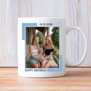 Twenty-Two Feels Brand New – Personalized Birthday Mug | 89Prints