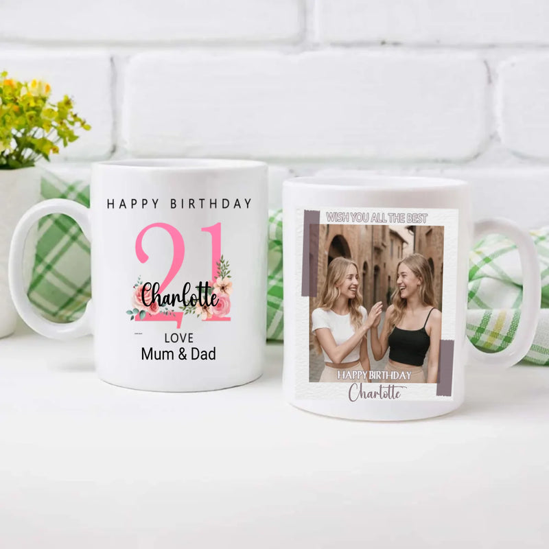 21 and Legal – Custom Birthday Mug for the Big Celebration | 89Prints