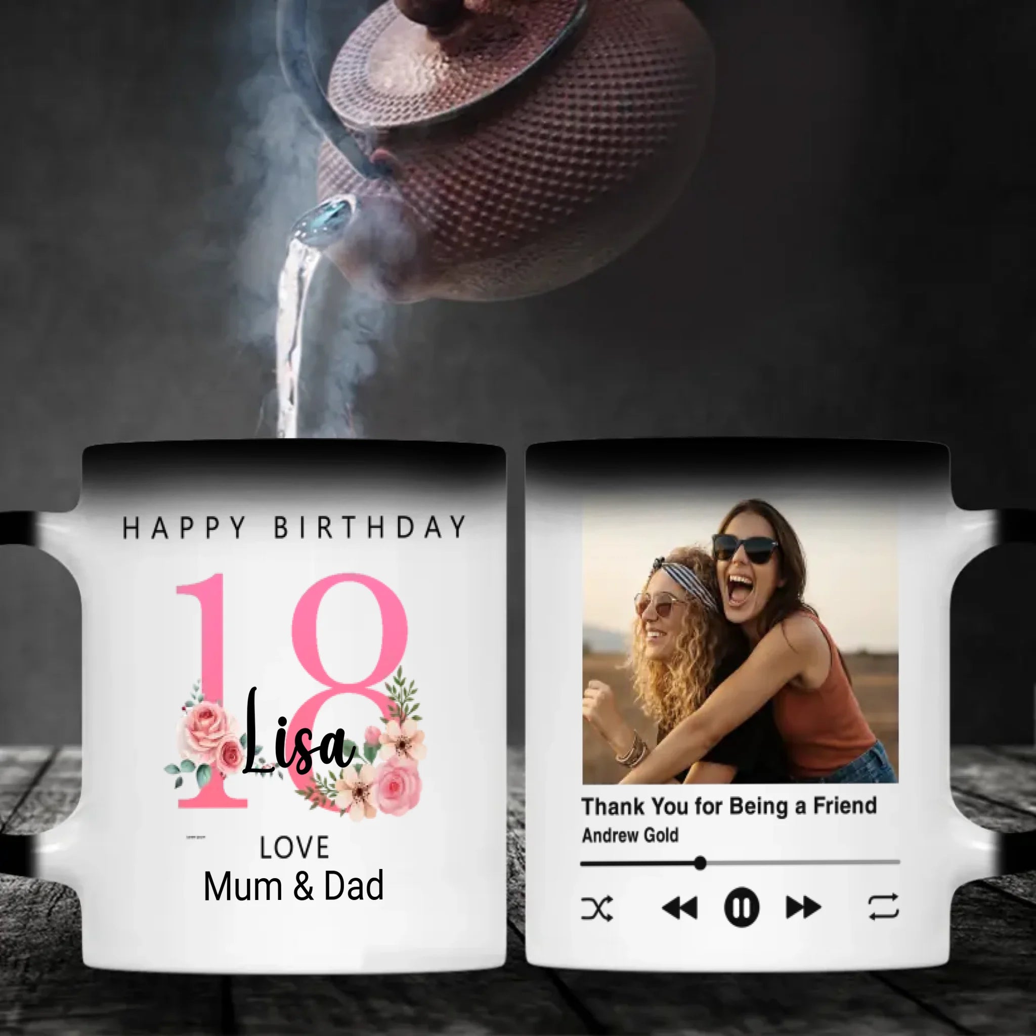 Officially Adulting – Custom 18th Birthday Mug | 89Prints