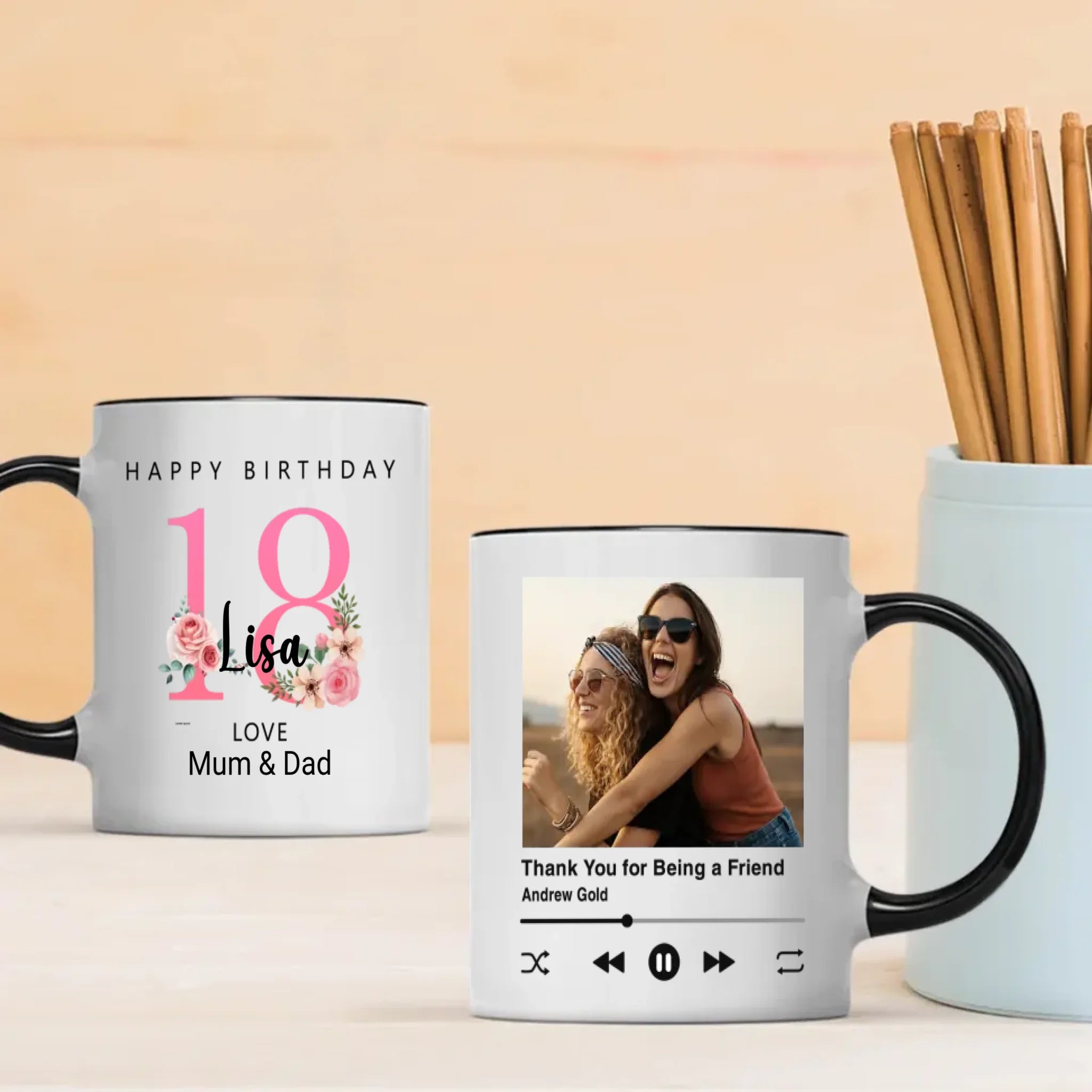 Officially Adulting – Custom 18th Birthday Mug | 89Prints