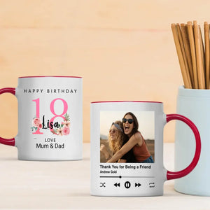 Officially Adulting – Custom 18th Birthday Mug | 89Prints