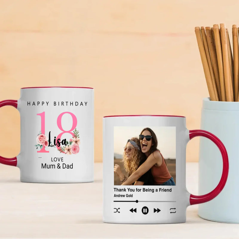 Officially Adulting – Custom 18th Birthday Mug | 89Prints