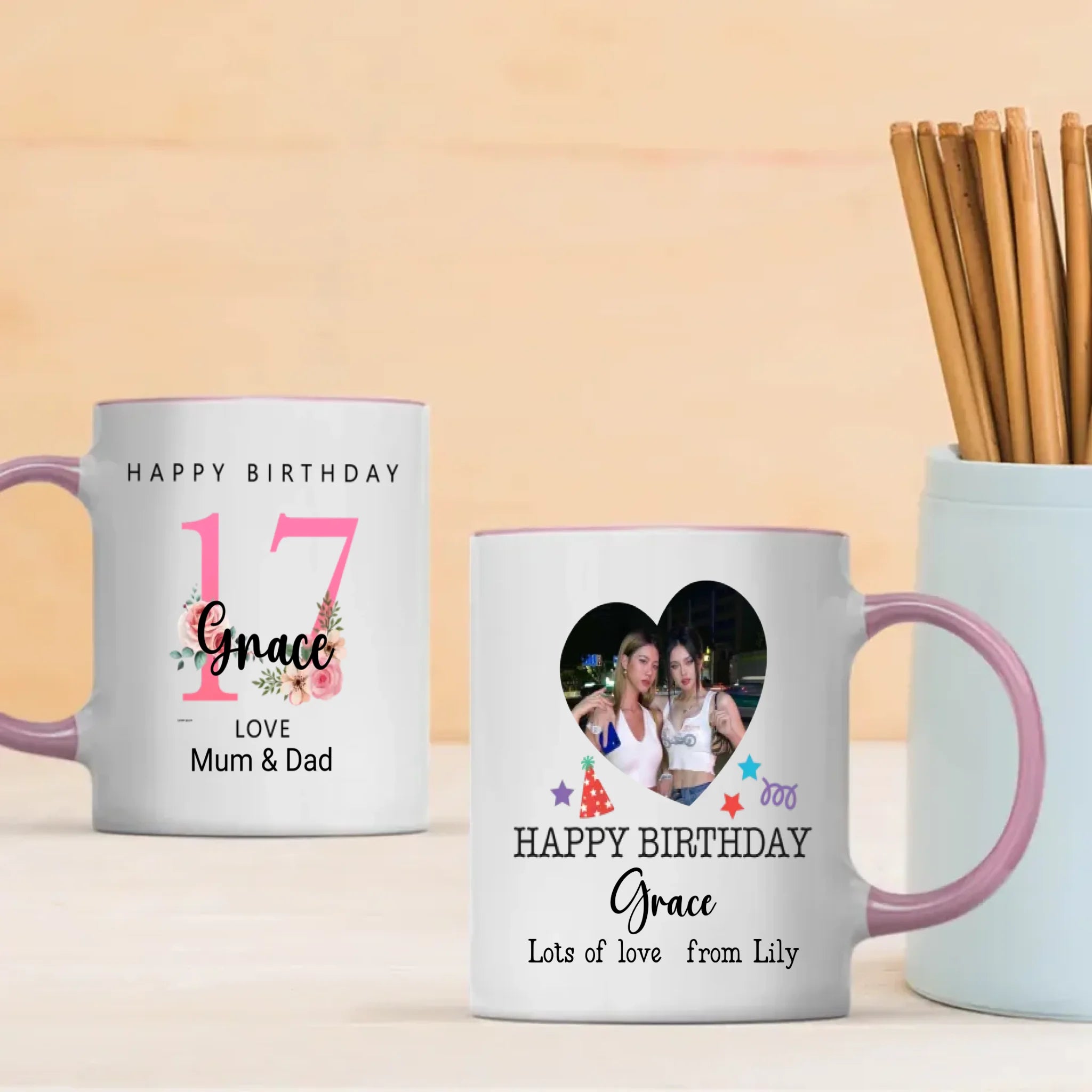 Turning 17 Never Looked So Cool – Custom Birthday Mug | 89Prints