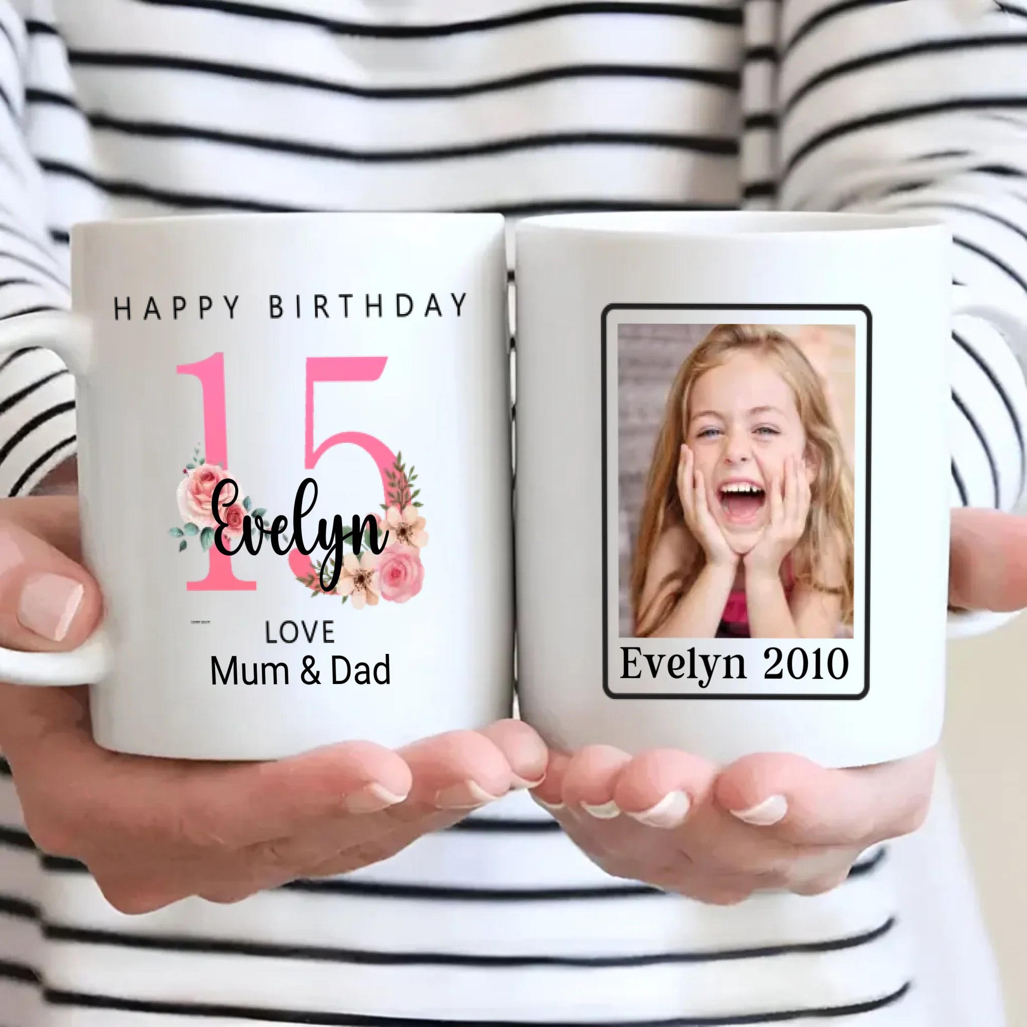 Sweet 15 Birthday Mug – Custom Gift for Teens | 89Prints