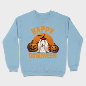 Happy Dogoween Shirt – Personalized Halloween Dog Tee with Custom Pet Name - 89Prints