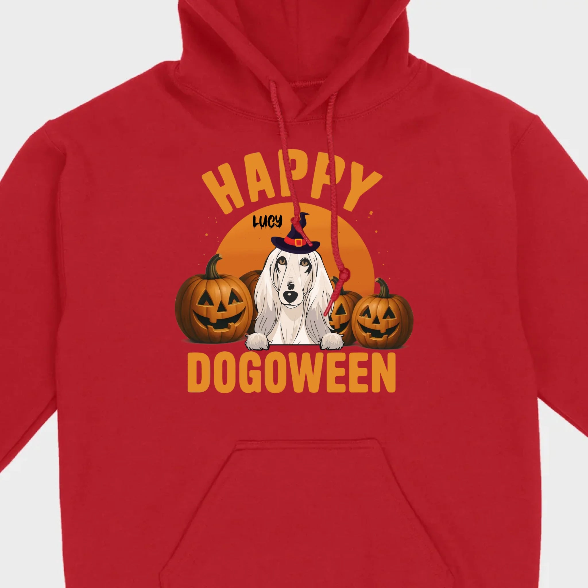 Happy Dogoween Shirt – Personalized Halloween Dog Tee with Custom Pet Name - 89Prints