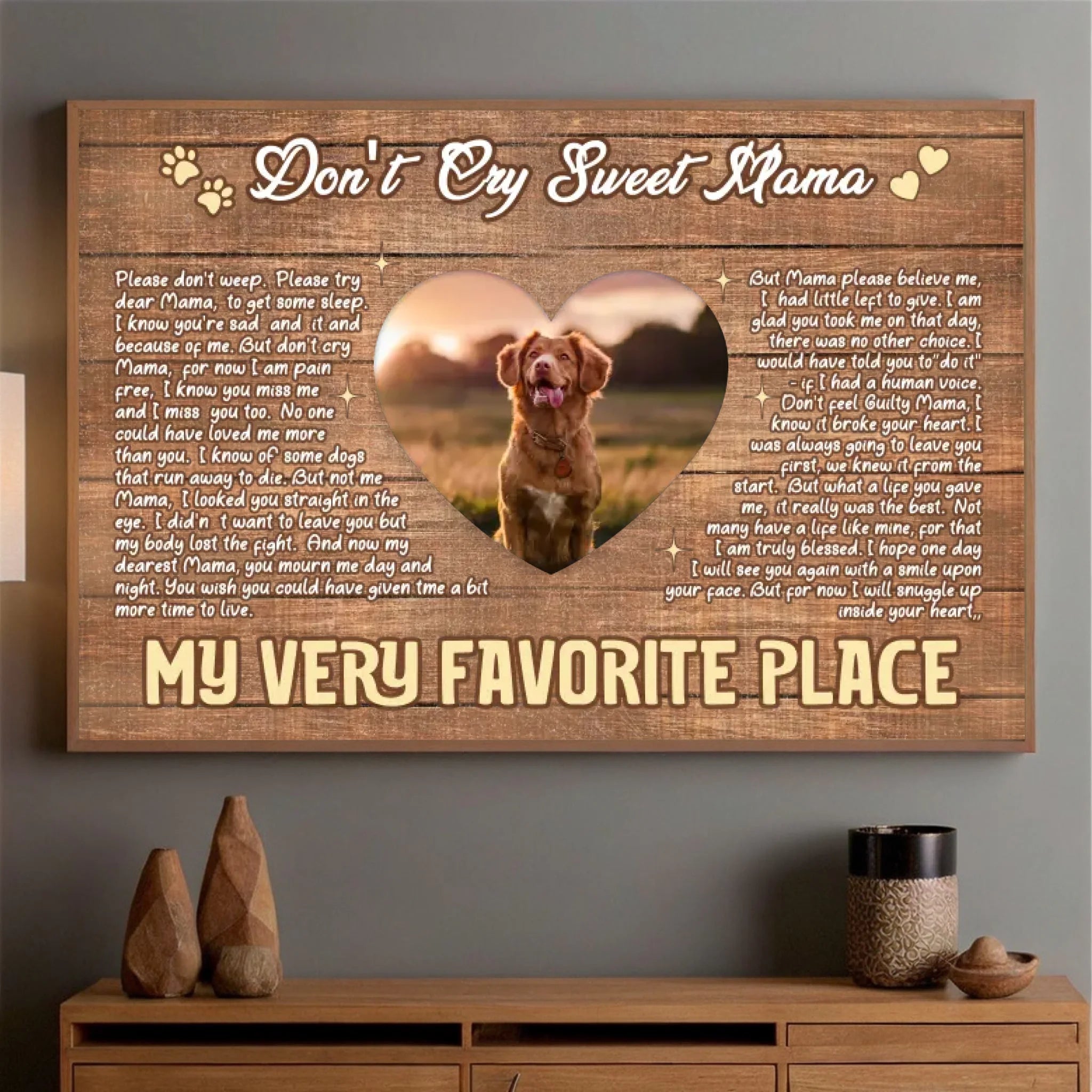 89Prints-Custom Pet Memorial Poster – 