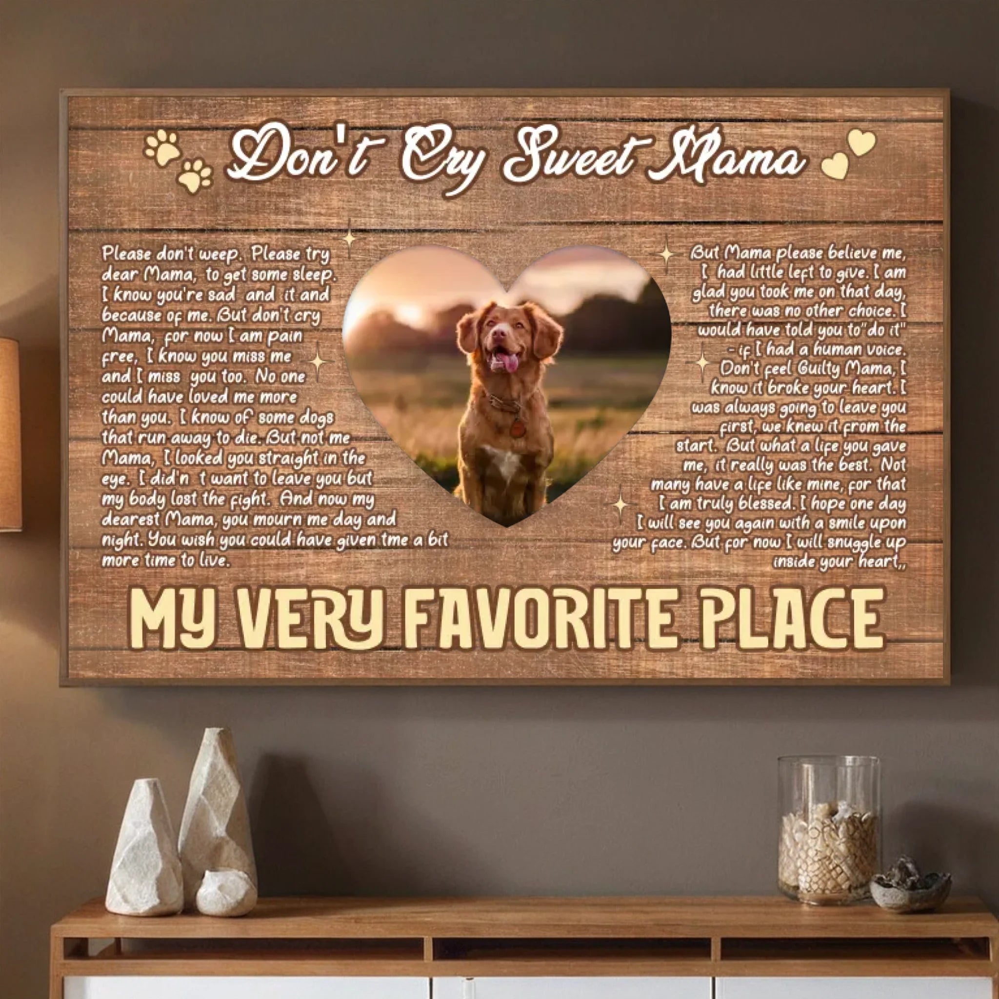 89Prints-Custom Pet Memorial Poster – 