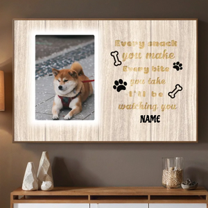 89Prints-Every Meal with My Dog by My Side – Custom Poster for Dog Lovers