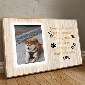 89Prints-Every Meal with My Dog by My Side – Custom Poster for Dog Lovers