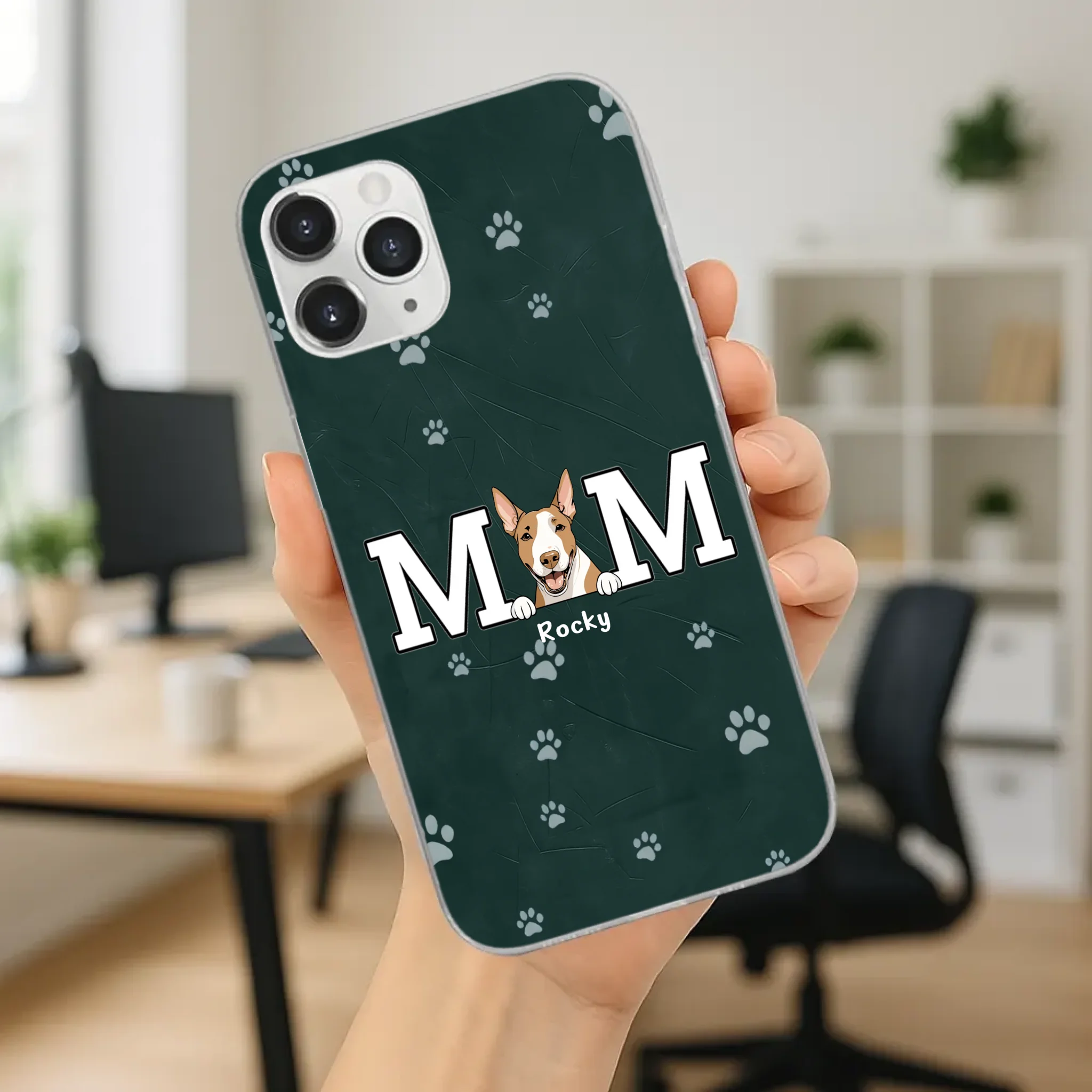 Dog Mom & Dad Phone Case – Cute Design for Pet Lovers - 89Prinrts