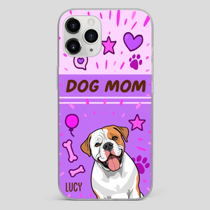Dog Mom Heart Case – Where Love Lives Forever - 89Prints