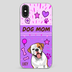 Dog Mom Heart Case – Where Love Lives Forever - 89Prints
