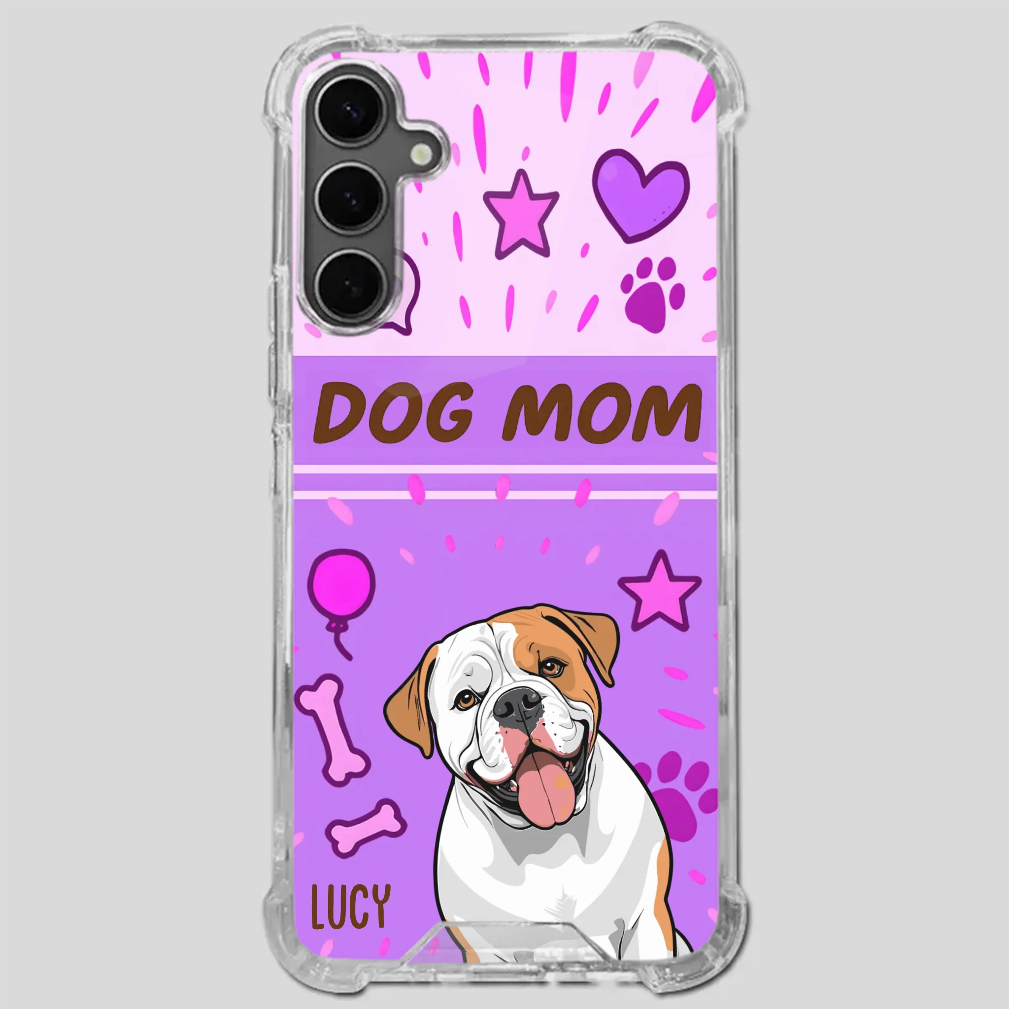 Dog Mom Heart Case – Where Love Lives Forever - 89Prints