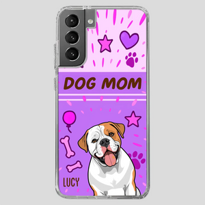 Dog Mom Heart Case – Where Love Lives Forever - 89Prints