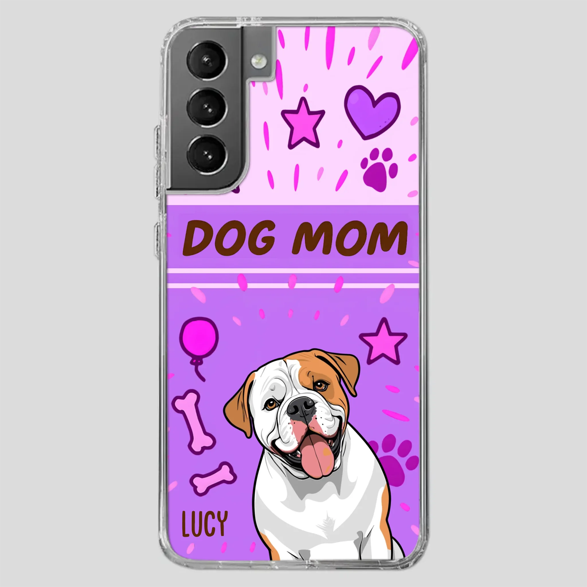 Dog Mom Heart Case – Where Love Lives Forever - 89Prints